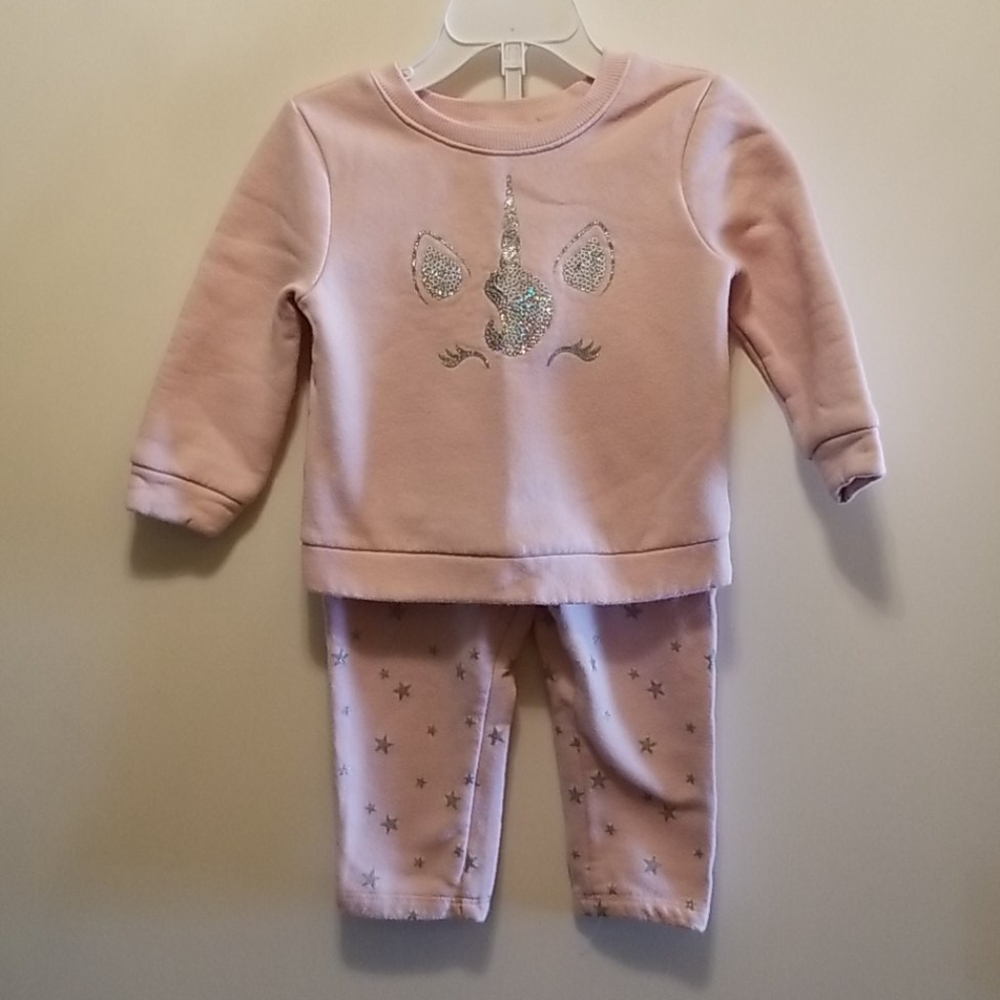 18m unicorn sweat suit